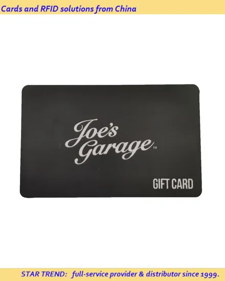 PVC/Pet/Paper Card, Plastic Smart RFID Card, NFC Card, RFID Tag Used as Membership Card/Business Card/Gift Card/Prepaid Card/ATM Card/Magnetic Strip Card