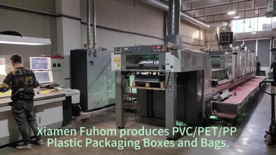 Custom Clear Foldable Printing PP/PVC/Pet Plastic Packaging Box
